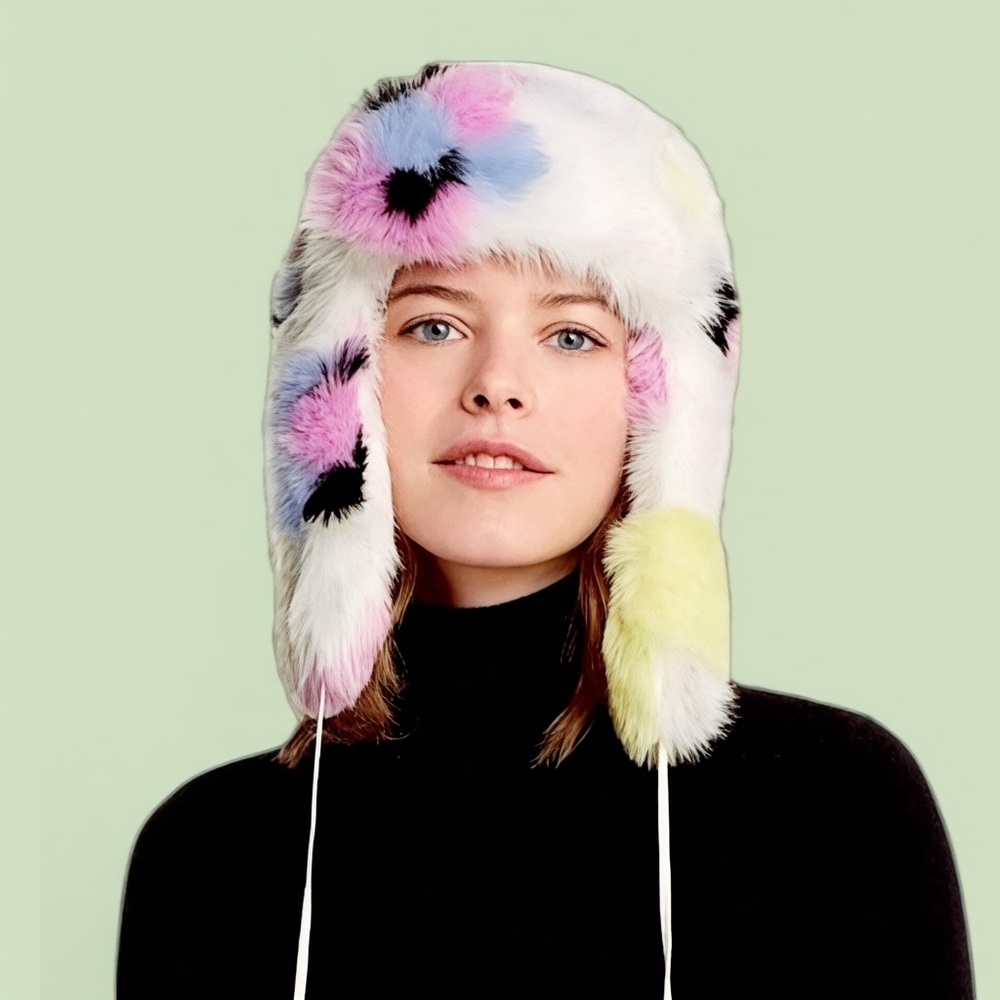 Heurueh LOVE Faux Fur Trapper Hat 🎉BRAND NEW WITH TAGS🎉